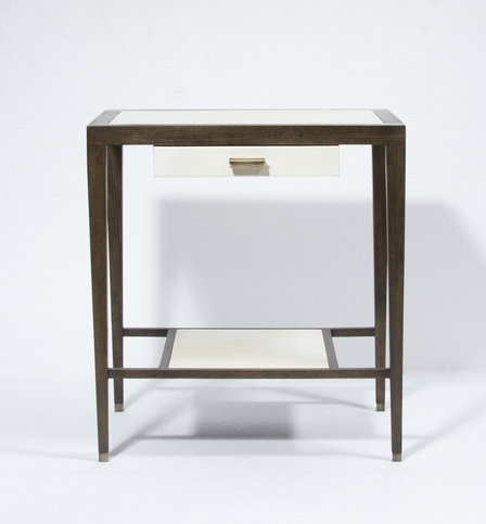 Jasper Firmdale Grey Oak Bedside Table by Julian Chichester 