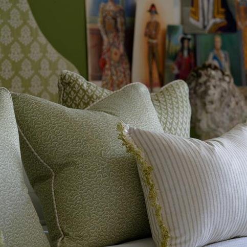 Bud Leaf Fabric by Andrew Martin 