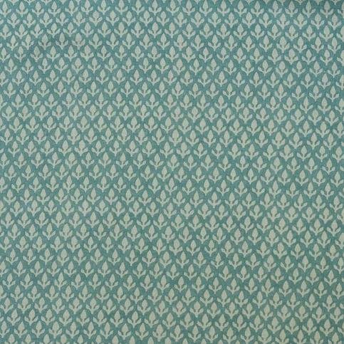 Bud Turquoise Fabric by Andrew Martin 