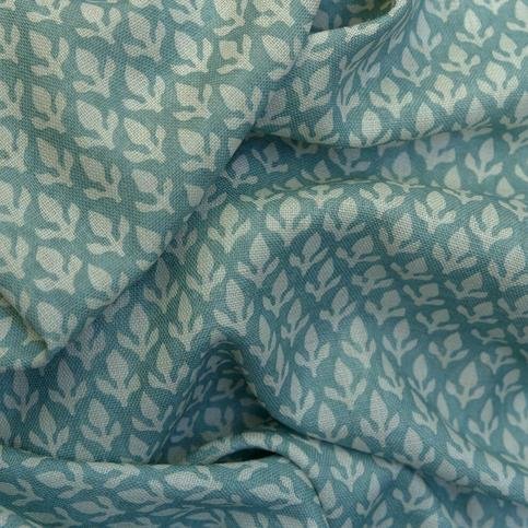 Bud Turquoise Fabric by Andrew Martin 