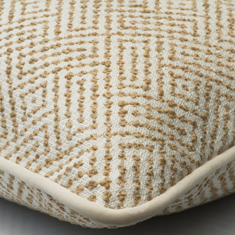 Driftwood Hessian Cushion by Andrew Martin 