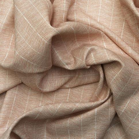 Furrow Orange Fabric by Andrew Martin 