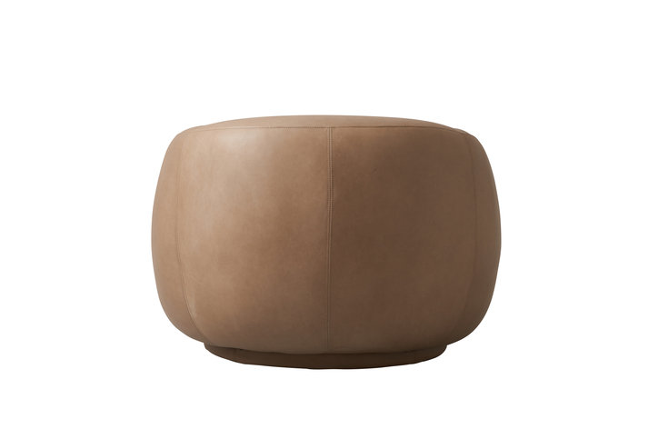 Haynes Leather Swivel Chair by Andrew Martin 