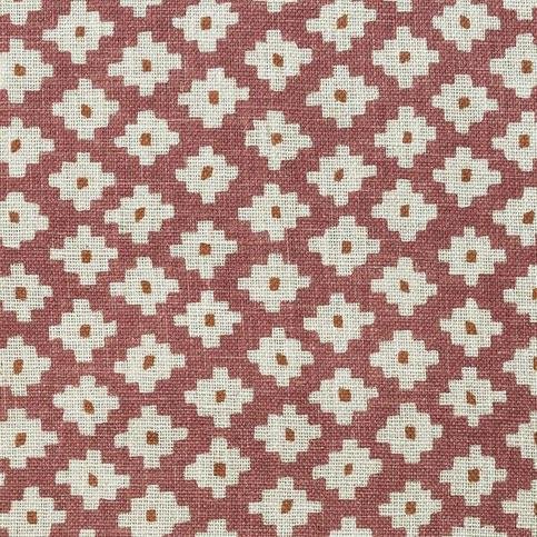 Maze Pink Fabric by Andrew Martin 