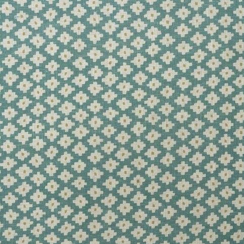 Maze Turquoise Fabric by Andrew Martin 