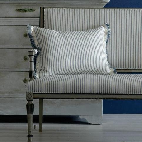 Picket Denim Fabric by Andrew Martin 