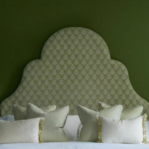 Pollen Leaf Fabric by Andrew Martin 