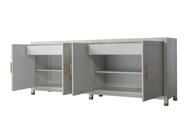 Raffles White Sideboard by Andrew Martin 
