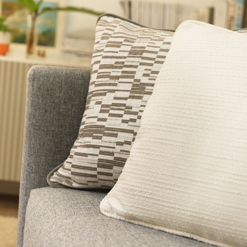 Rib Storm Cushion by Andrew Martin 