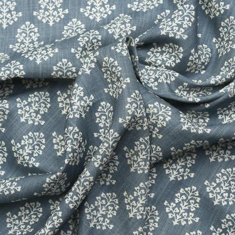 Sprig Denim Fabric by Andrew Martin 