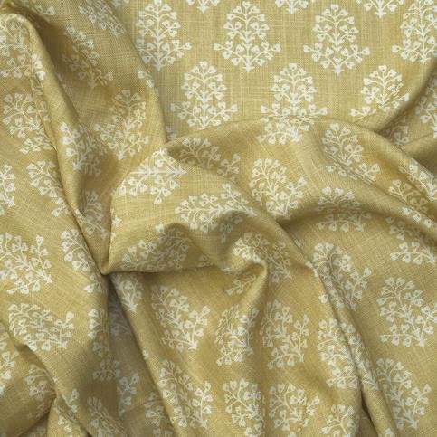 Sprig Honey Fabric by Andrew Martin 