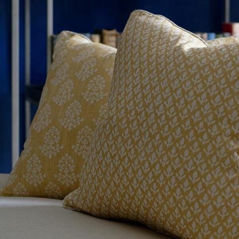 Sprig Honey Fabric by Andrew Martin 