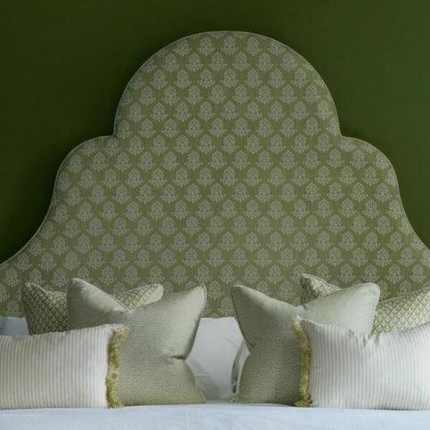 Sprig Leaf Fabric by Andrew Martin 