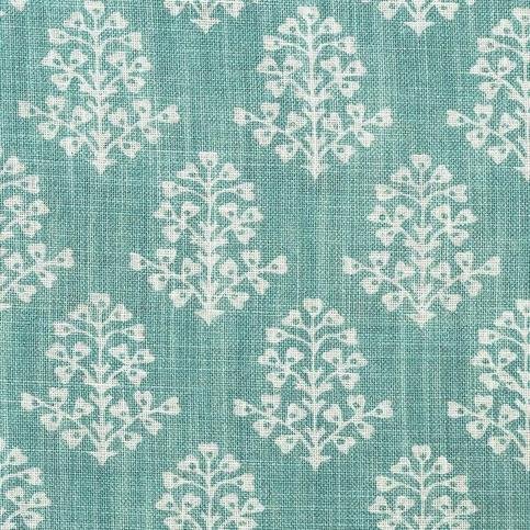 Sprig Turquoise Fabric by Andrew Martin 