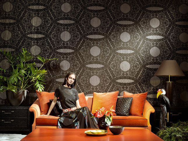 Lace Wallcovering by Arte