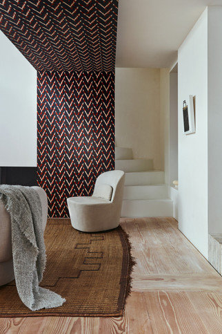 Chasu Rich Red Wallpaper by Arte