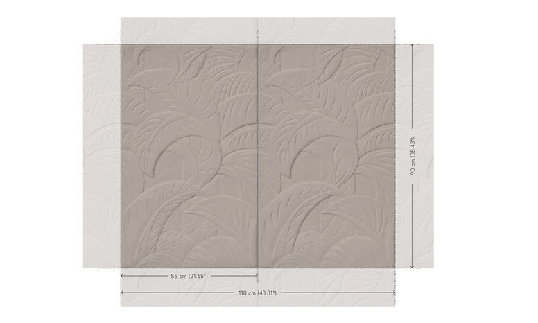 Medjoul Zinc Wallpaper by Arte