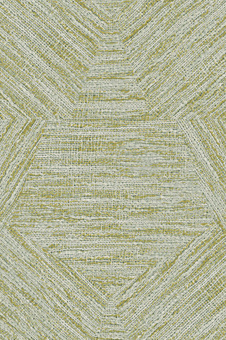 Pentagono Lime Wallpaper by Arte