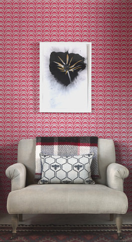 Arcade Raspberry Wallpaper by Barneby Gates