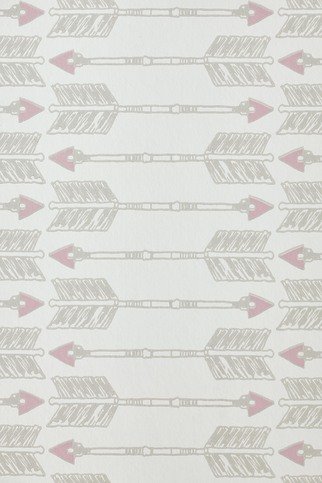 Arrows Blush Wallpaper by Barneby Gates
