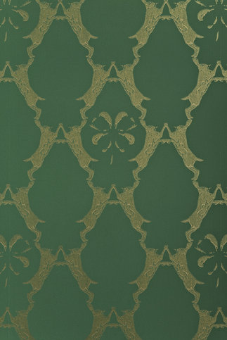Boxing Hares Billiard Green Wallpaper by Barneby Gates 