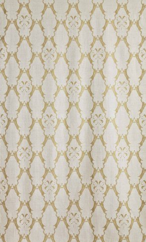 Boxing Hares Gold Fabric by Barneby Gates 