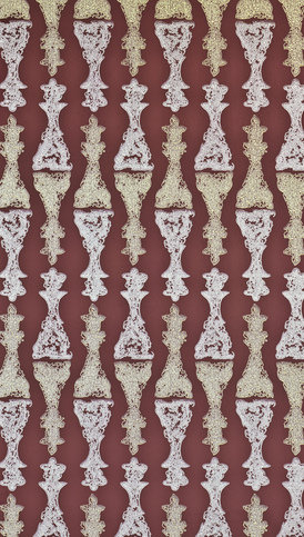 Chess Burgundy Wallpaper by Barneby Gates