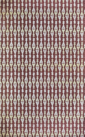 Chess Burgundy Wallpaper by Barneby Gates