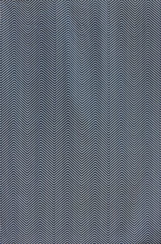 Chevron Ink Blue Fabric by Barneby Gates