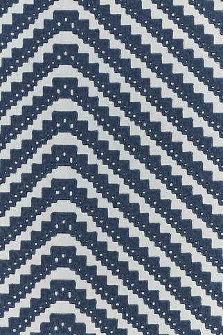 Chevron Ink Blue Wallpaper by Barneby Gates