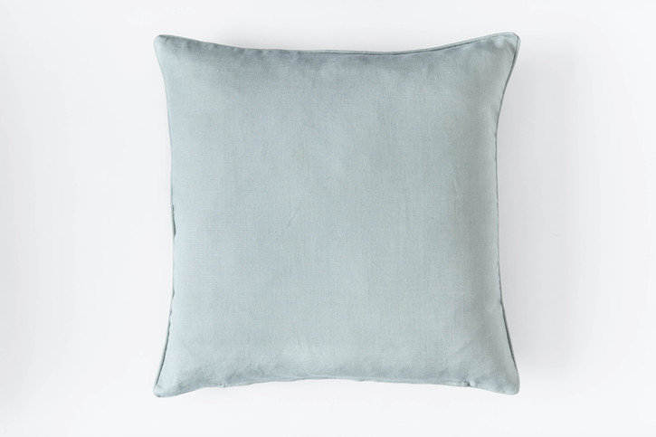 Deer Damask Duck Egg Cushion by Barneby Gates 