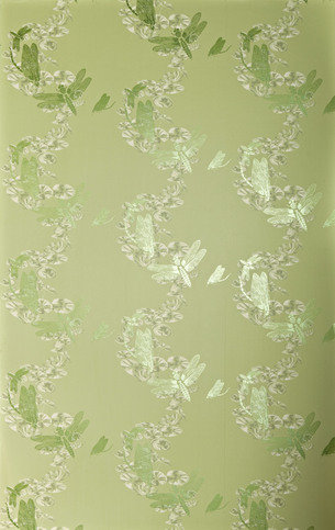 Dragonfly Apple Green Wallpaper by Barneby Gates