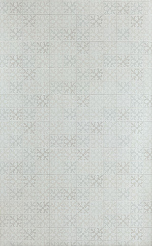 Fleur de Lys Tile Vintage Grey Wallpaper by Barneby Gates
