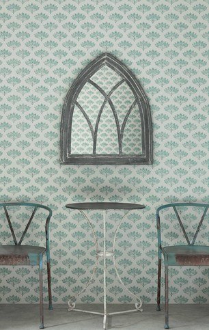 Peacock Teal Wallpaper by Barneby Gates
