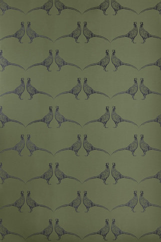 Pheasant Camo Green Wallpaper by Barneby Gates
