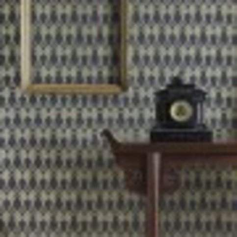 Seahorse Charcoal/Gold Wallpaper by Barneby Gates