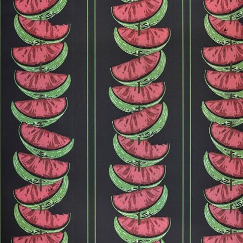 Watermelon Charcoal Wallpaper by Barneby Gates
