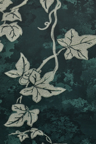 Ivy Deep Green Wallpaper by Barneby Gates
