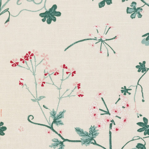 Botanica Ivory Fabric by Barneby Gates 