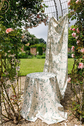 Botanica Ivory Fabric by Barneby Gates 