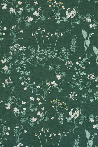 Botanica Woodland Green Fabric by Barneby Gates 