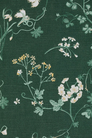 Botanica Woodland Green Fabric by Barneby Gates 