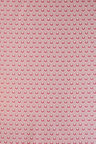 Ikat Heart Oxblood Fabric by Barneby Gates 