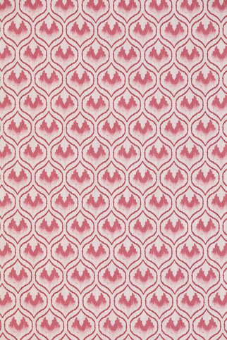 Ikat Heart Oxblood Fabric by Barneby Gates 