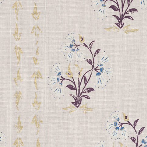 Maharani Block Print Rajasthani plaster Fabric by Barneby Gates 