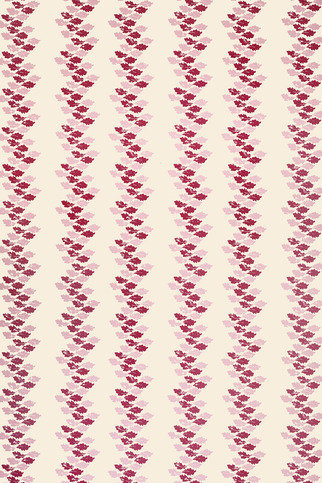 Oak Leaves Red Wallpaper by Barneby Gates 