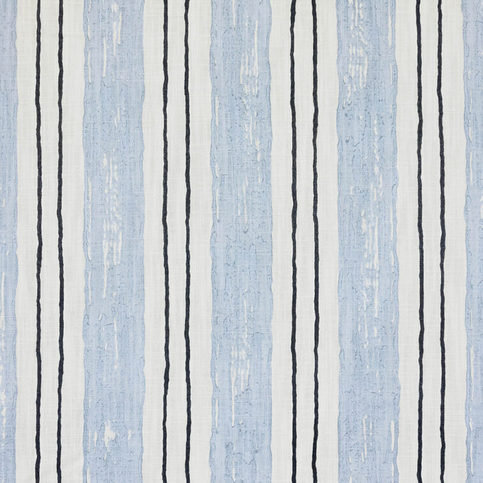 Painter’s Stripe Blue fabric by Barneby Gates 