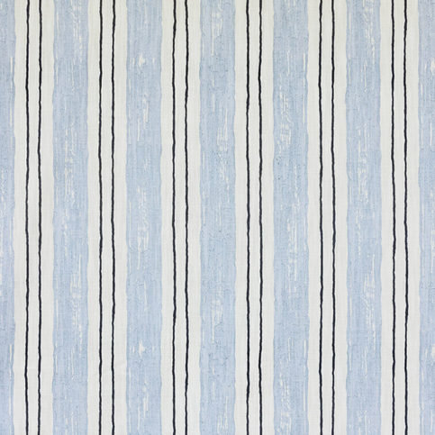 Painter’s Stripe Blue fabric by Barneby Gates 
