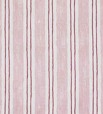 Painter’s Stripe Pink fabric by Barneby Gates 