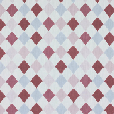 Quilted Harlequin Patchwork Rose Fabric by Barneby Gates 
